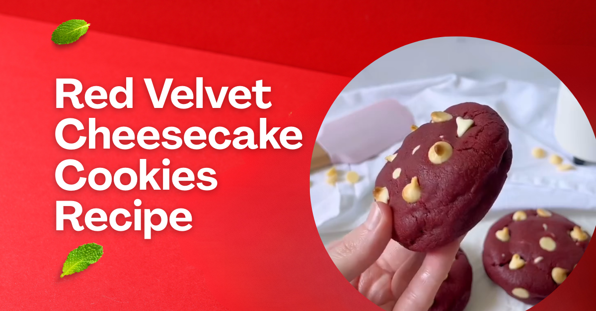 Red Velvet Cheesecake Cookies Recipe