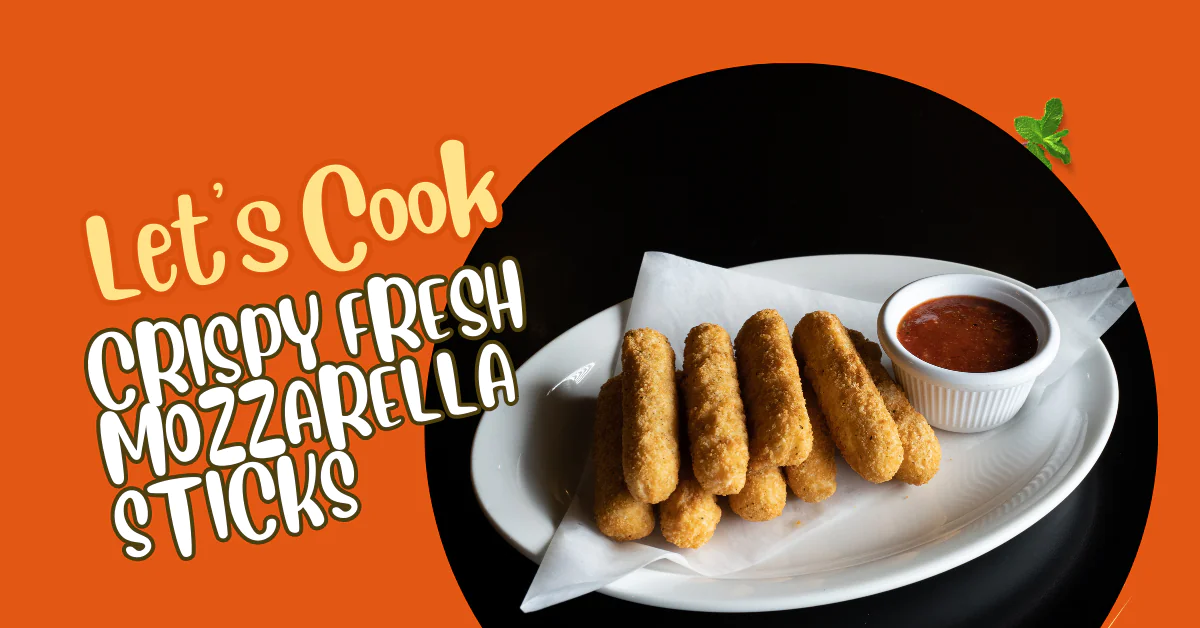 Crispy Fresh Mozzarella Sticks