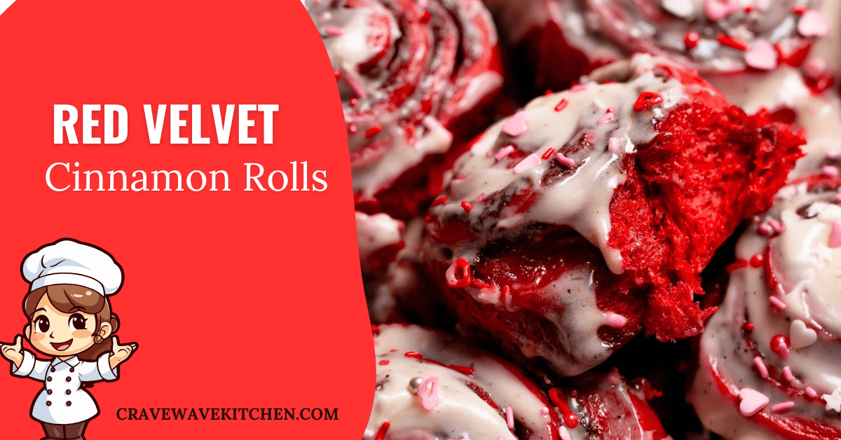 Red Velvet Cinnamon Rolls Recipe