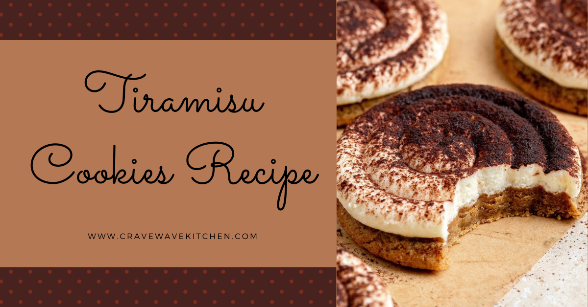 Tiramisu Cookies Recipe
