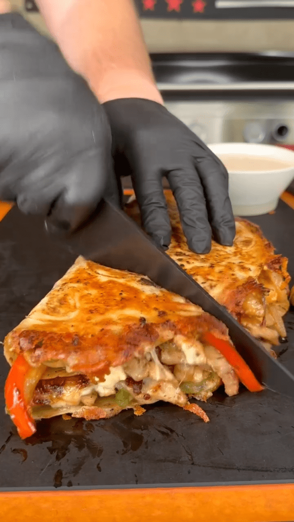 Chicken Cheese Quesadillas Recipe