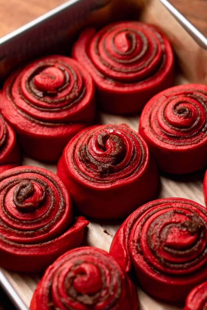 Red Velvet Cinnamon Rolls