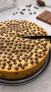Chocolate Stuffed Cookie Pie Recipe