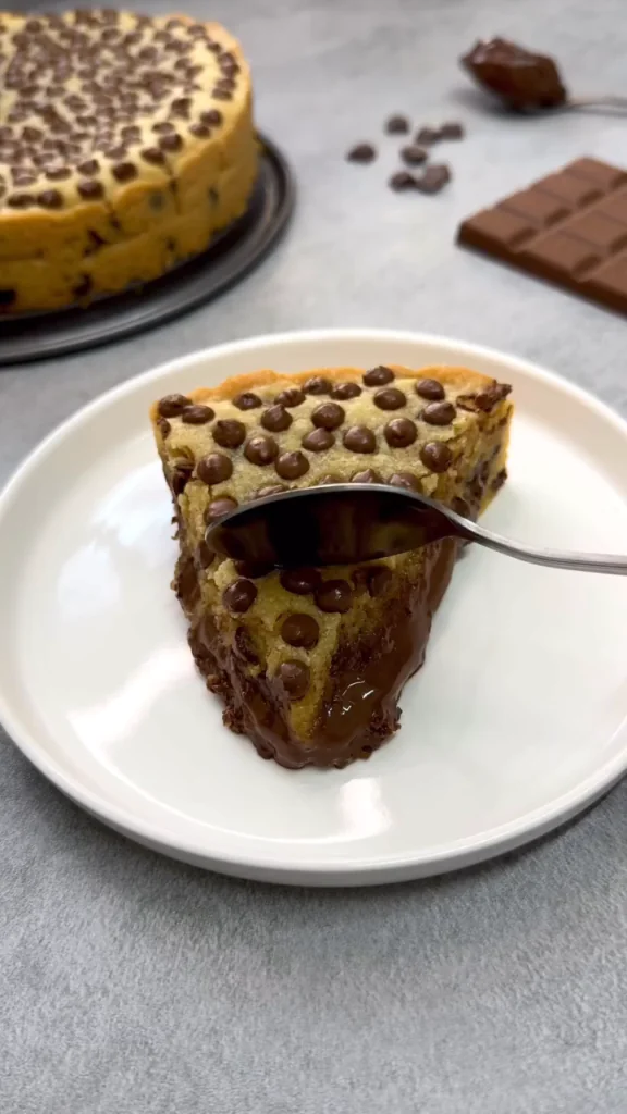 Chocolate Stuffed Cookie Pie Recipe