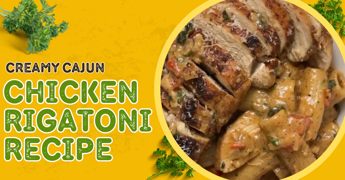 Creamy Cajun Chicken Rigatoni