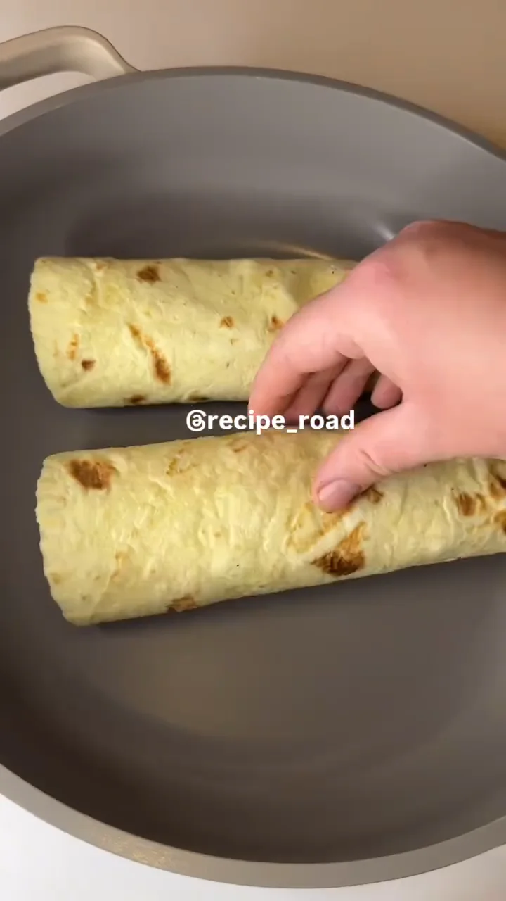 Toasting Beef Shawarma Wrap