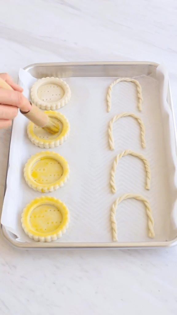 Puff Pastry Fruit Baskets