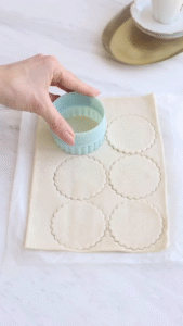 Puff Pastry Fruit Baskets