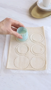 Puff Pastry Fruit Baskets