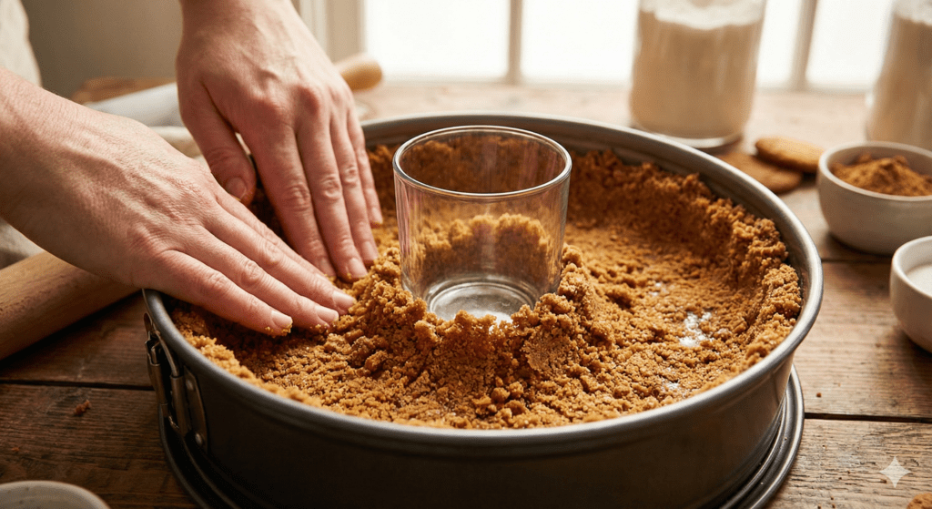 Gingerbread Cheesecake Wreath Cake Recipe