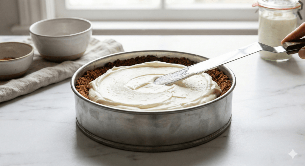 Gingerbread Cheesecake Wreath Cake Recipe