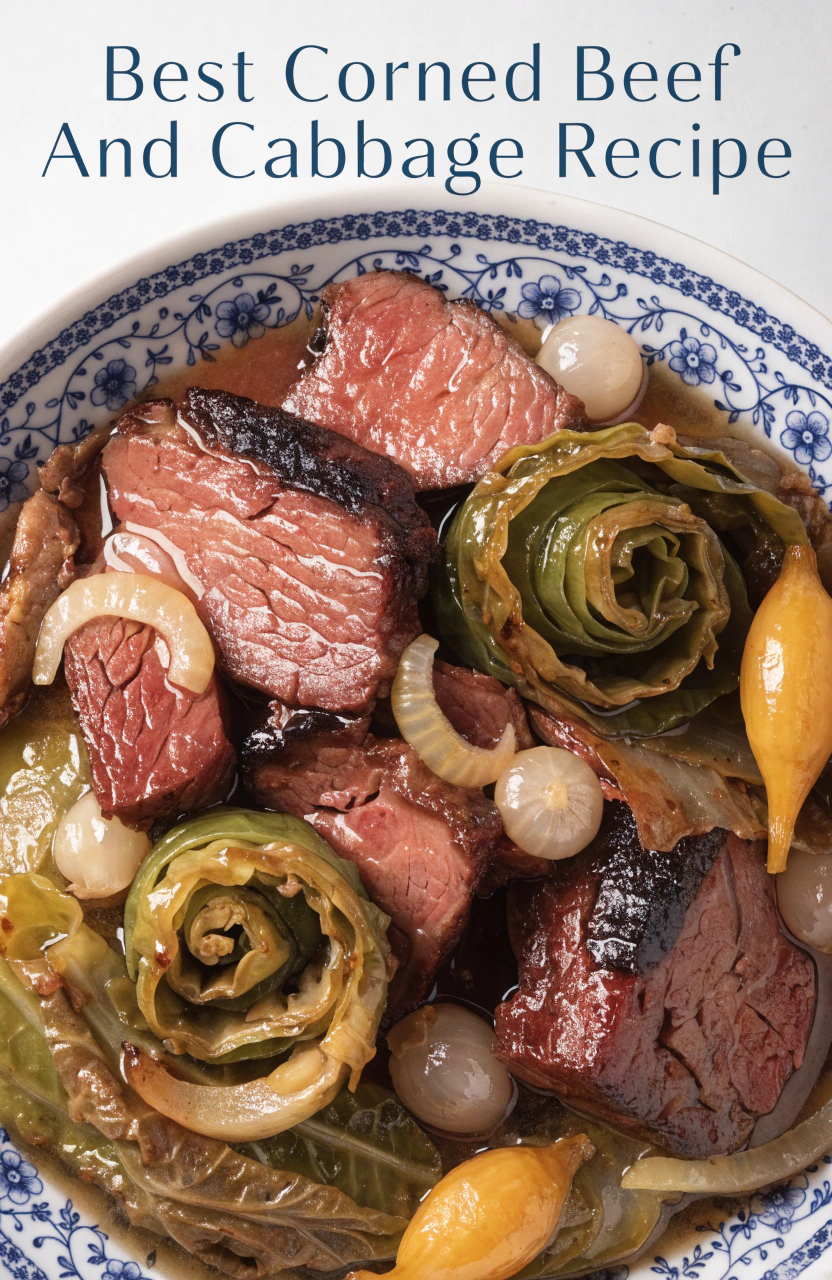 Slow Cooked Corned Beef and Cabbage recipe