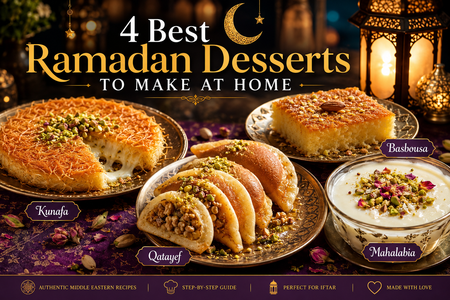 Best Ramadan Desserts to Make at Home