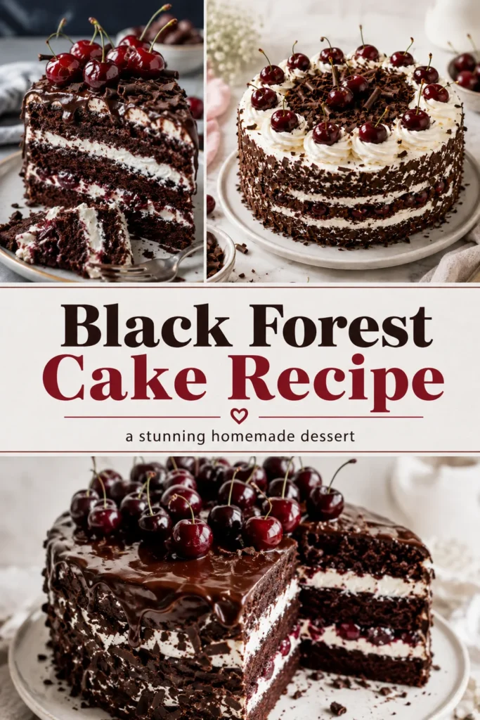 Black Forest Cake Recipe
