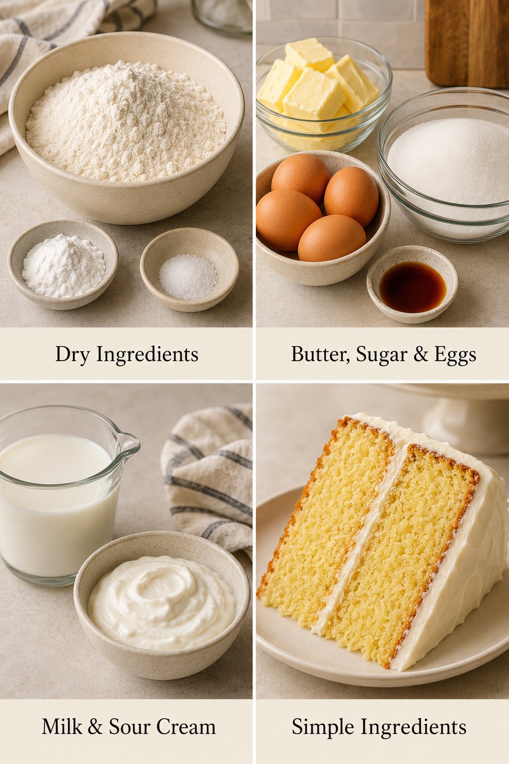 Yellow Cake Recipe
