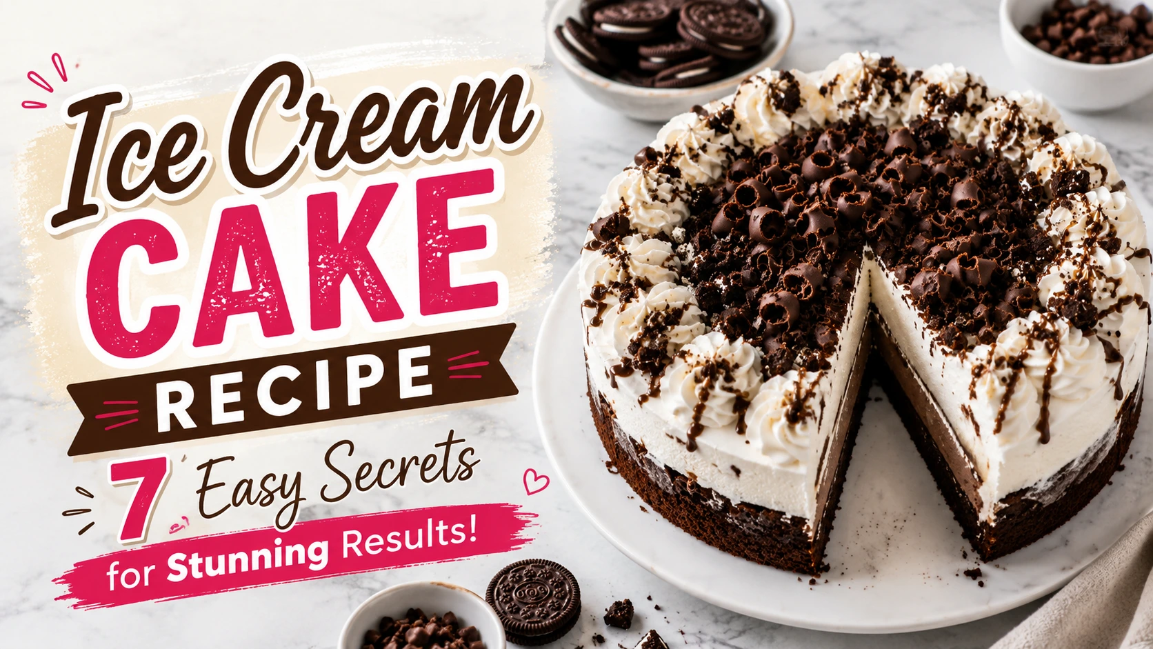 Ice Cream Cake Recipe