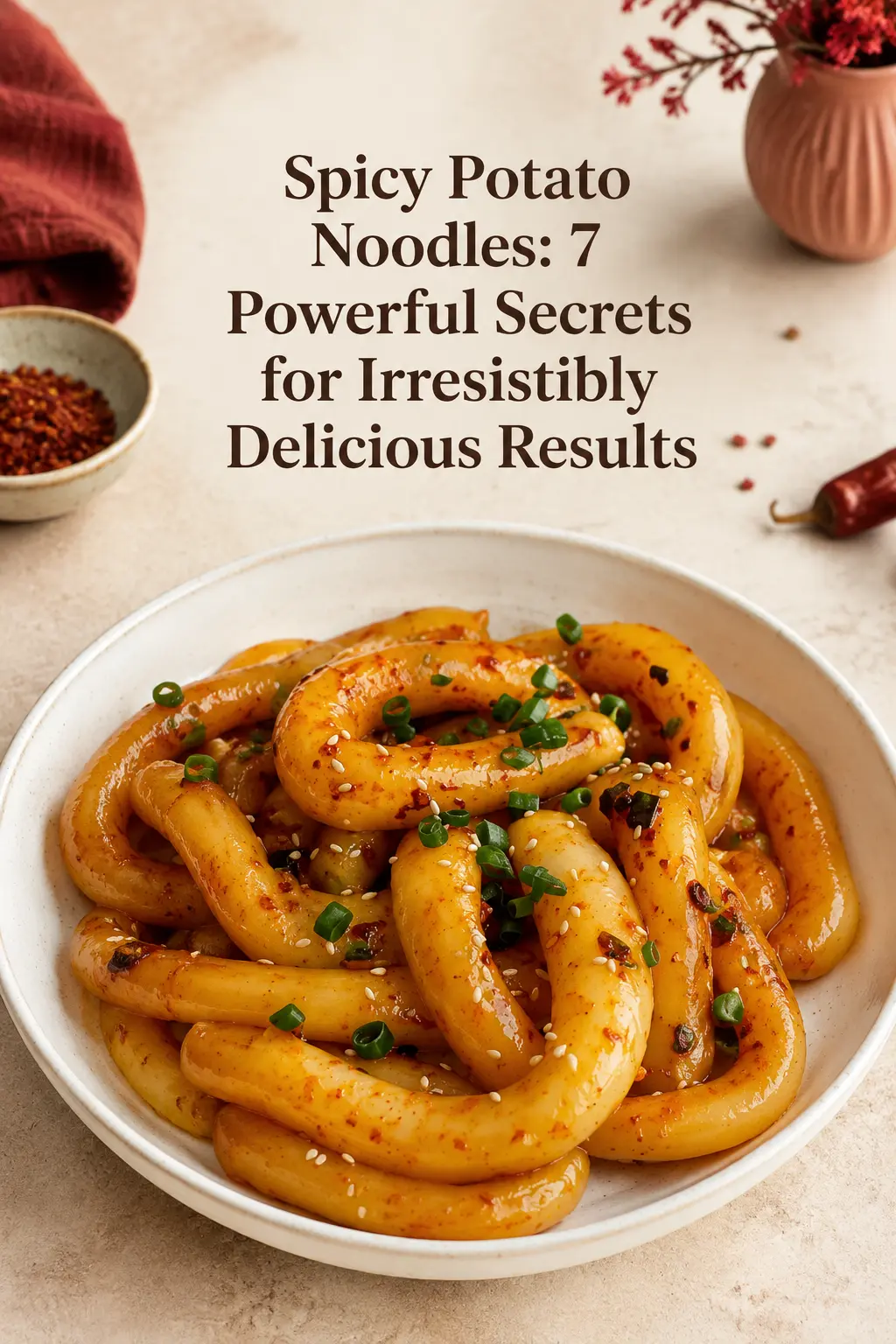 Spicy Potatoe Noodles