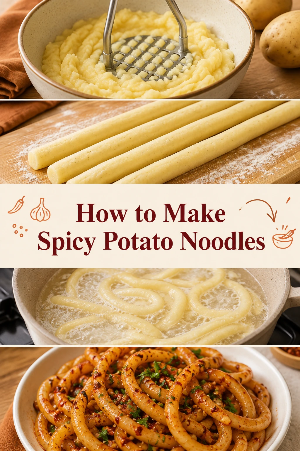 Spicy Potatoe Noodles