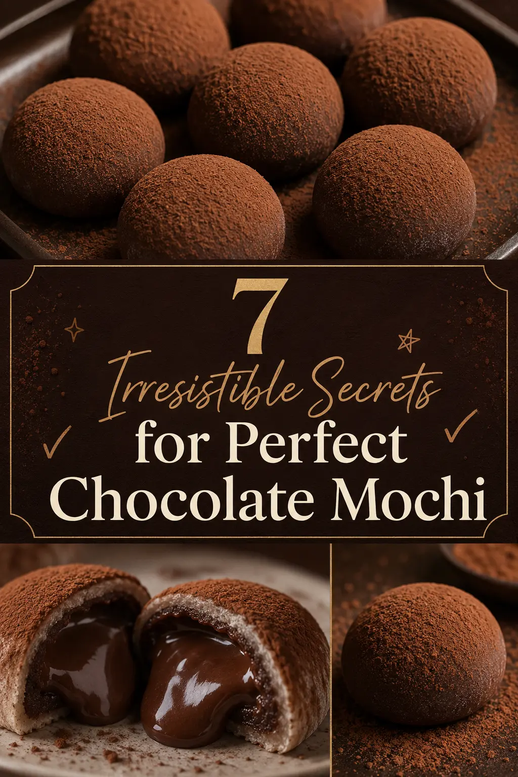 Chocolate Mochi