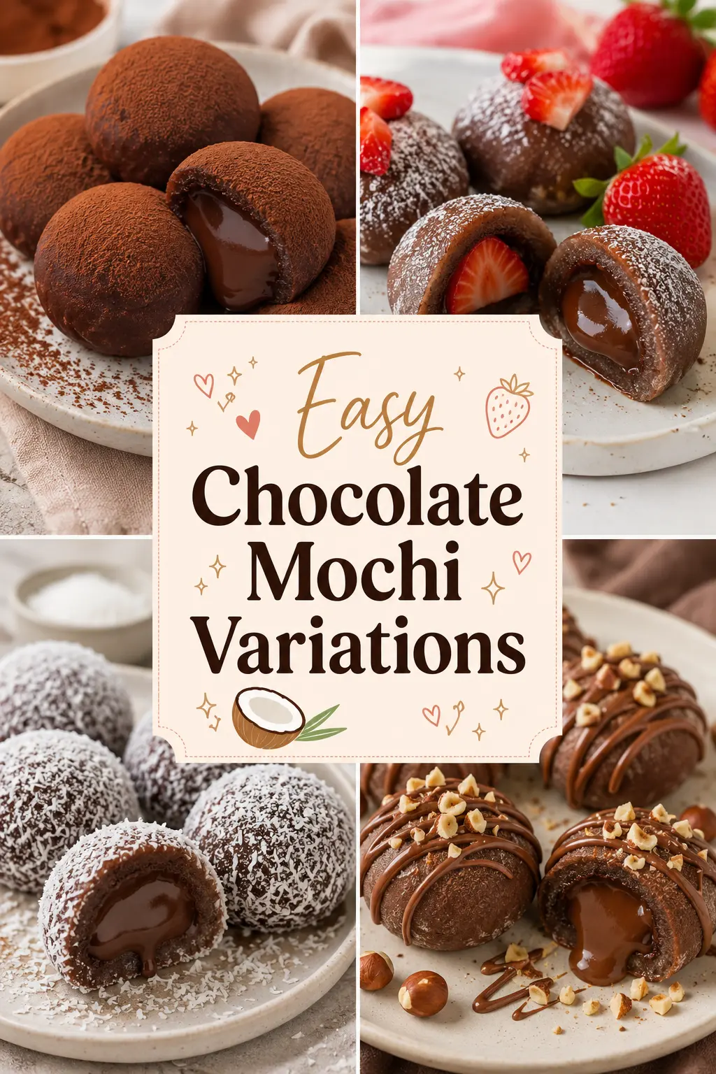 Chocolate Mochi