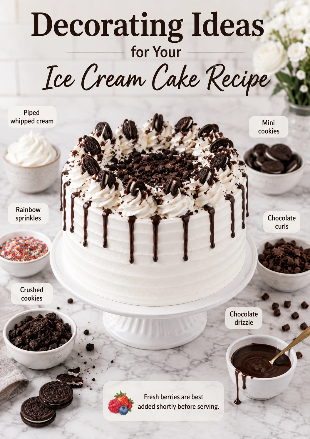 Ice Cream Cake Recipe