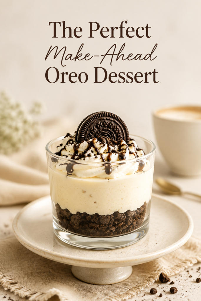 Oreo Cheesecake Cups
