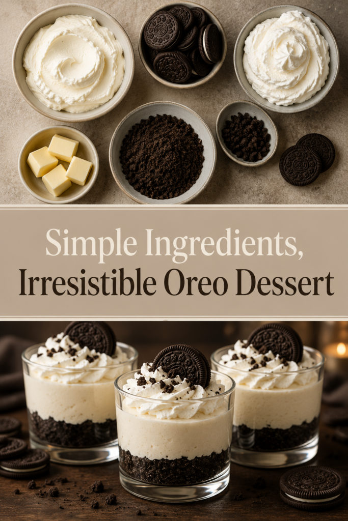 Oreo Cheesecake Cups