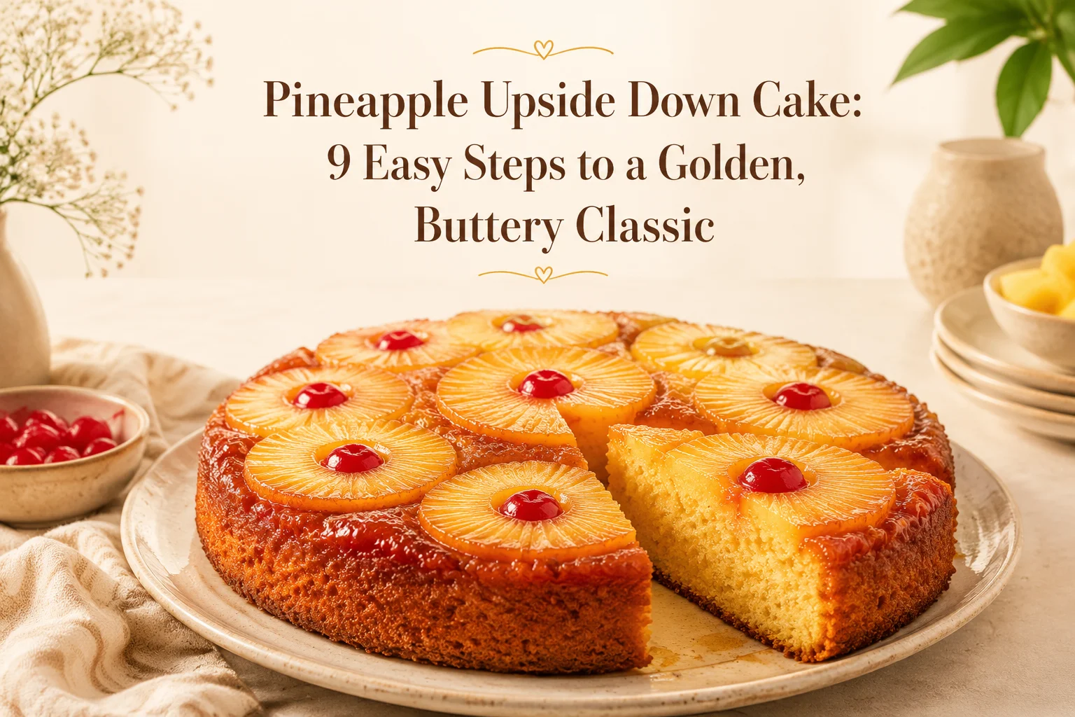 Pineapple Upside Down Cake