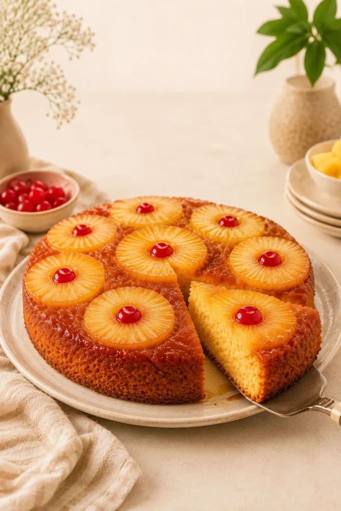 Pineapple Upside Down Cake