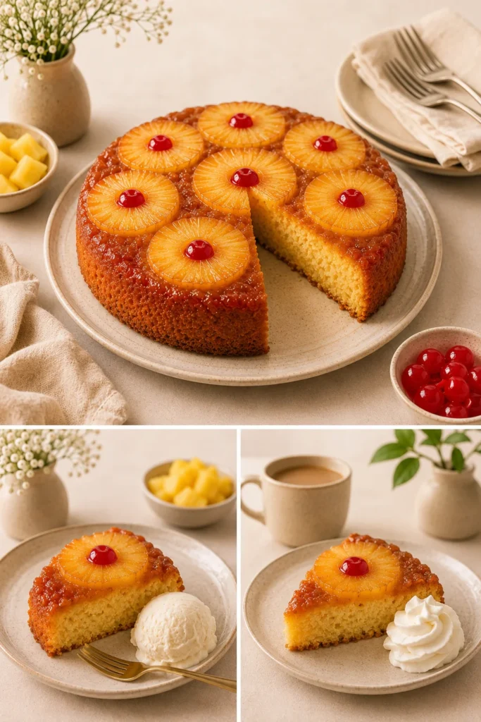 Pineapple Upside Down Cake