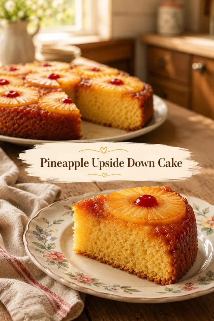 Pineapple Upside Down Cake