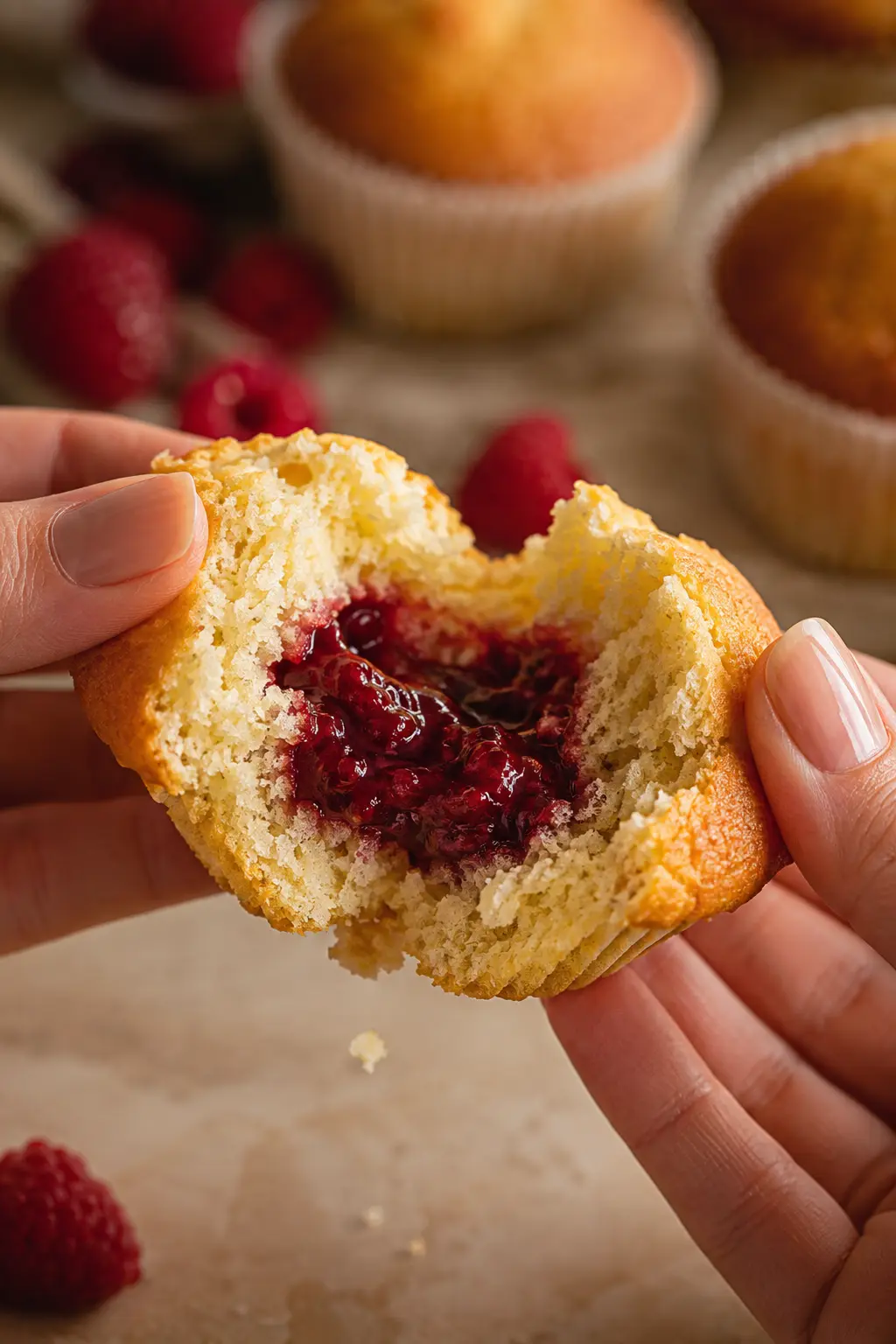 Stovetop Jam-Filled Cupcakes