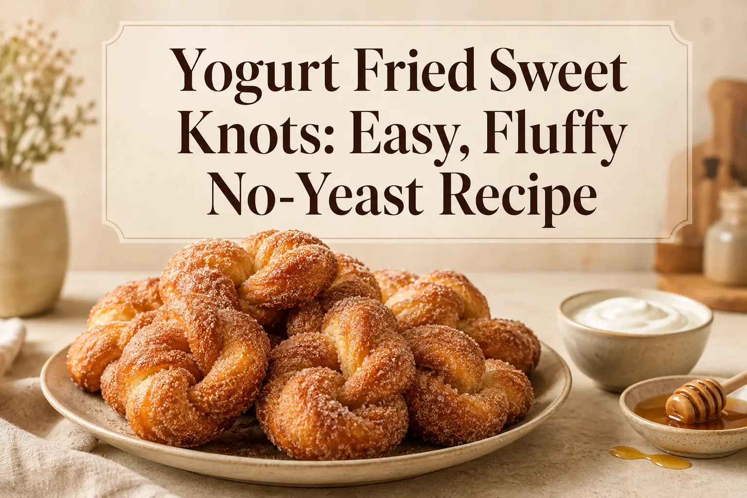 Yogurt Fried Sweet Knots