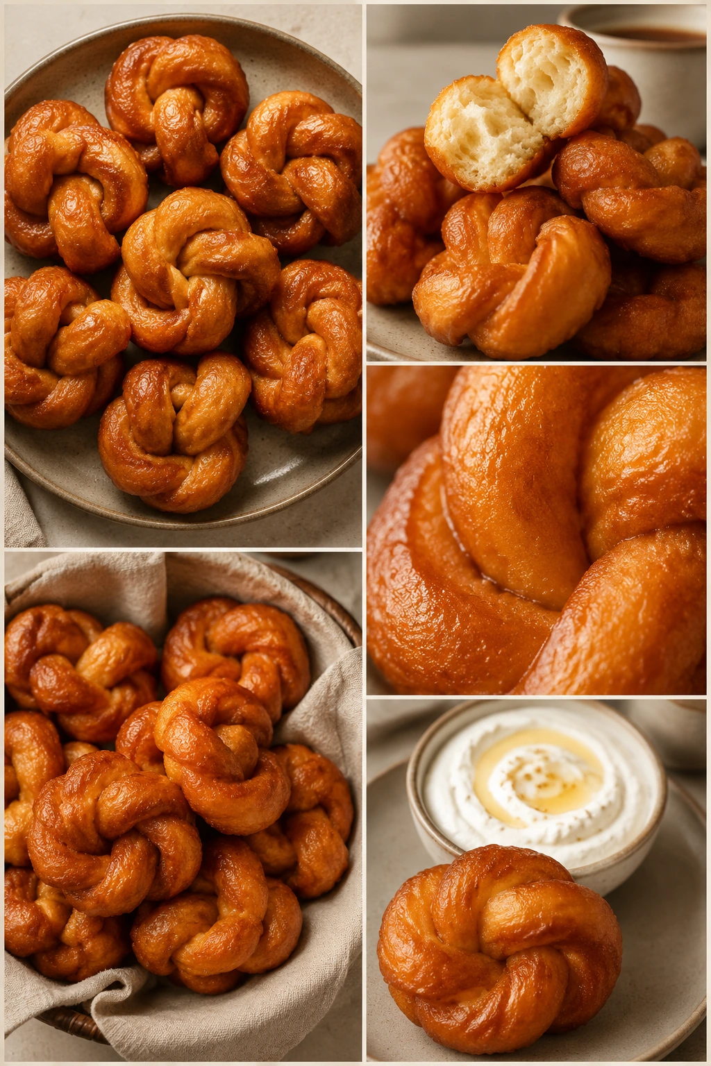 Yogurt Fried Sweet Knots