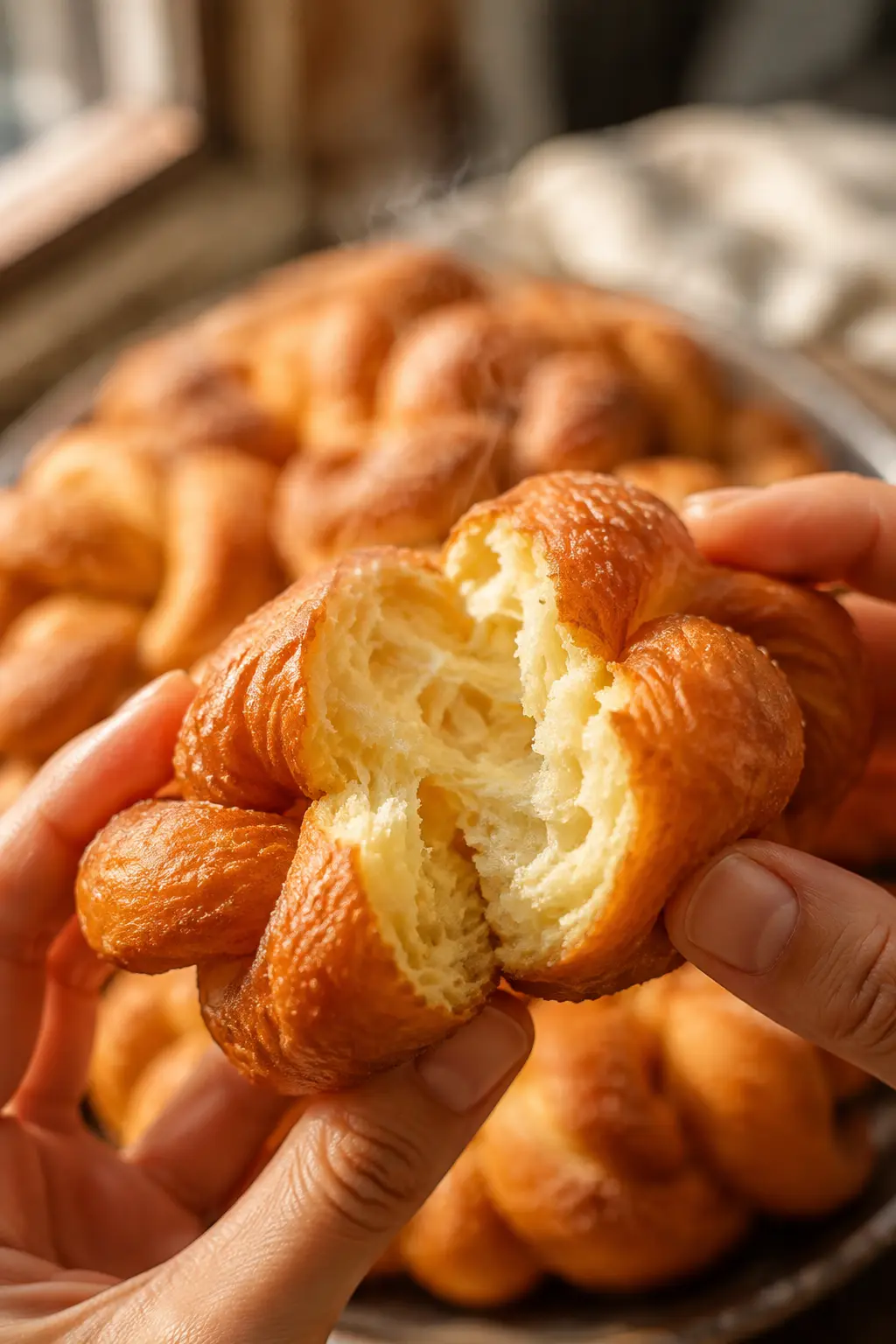 Yogurt Fried Sweet Knots