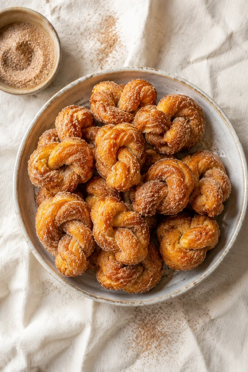 Yogurt Fried Sweet Knots