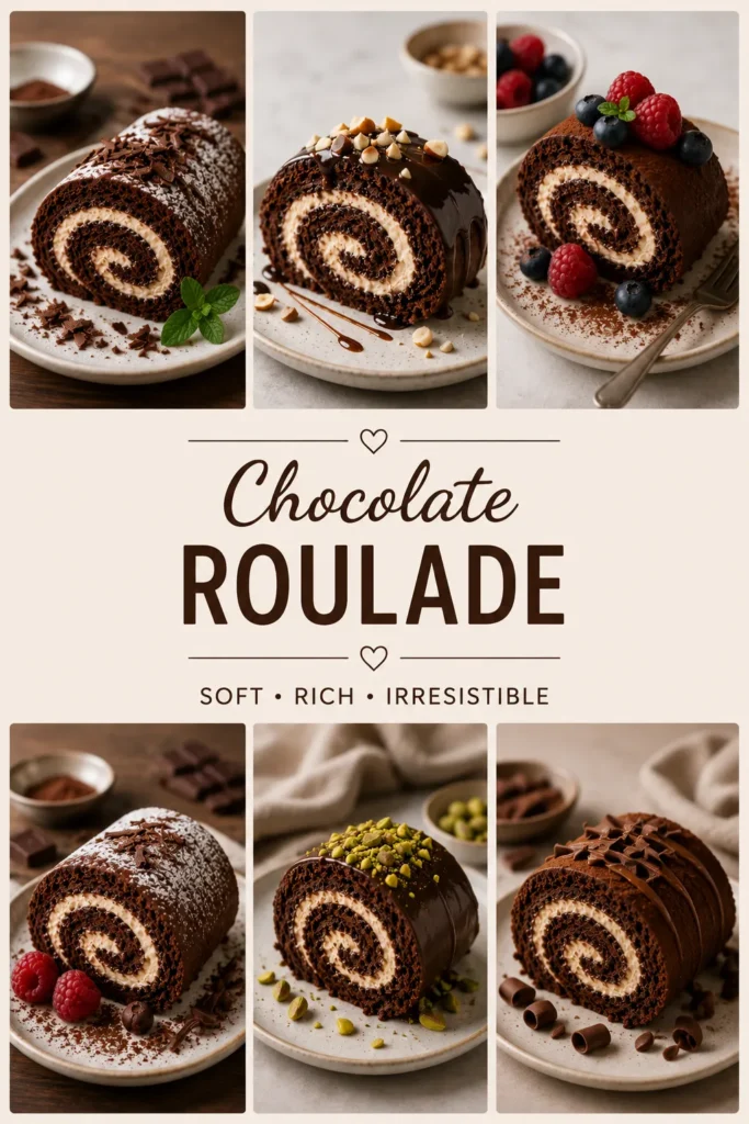 Chocolate Roulade 1