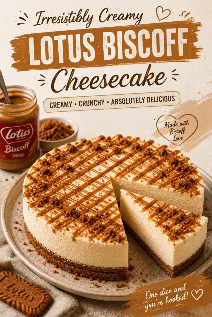 Lotus Biscoff Cheesecake