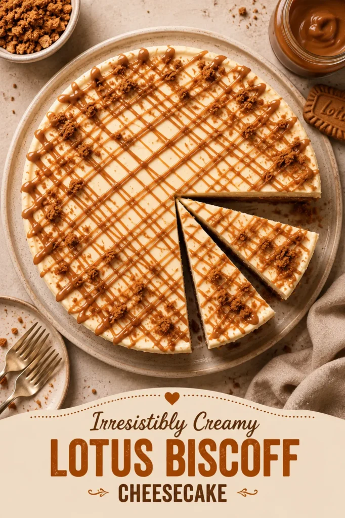 Lotus Biscoff Cheesecake