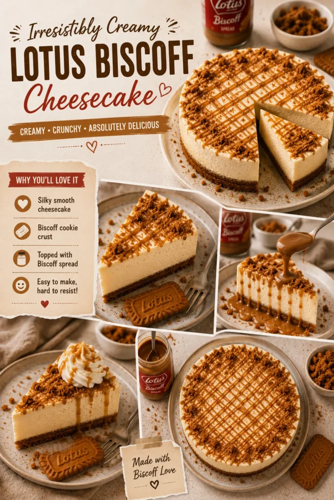 Lotus Biscoff Cheesecake