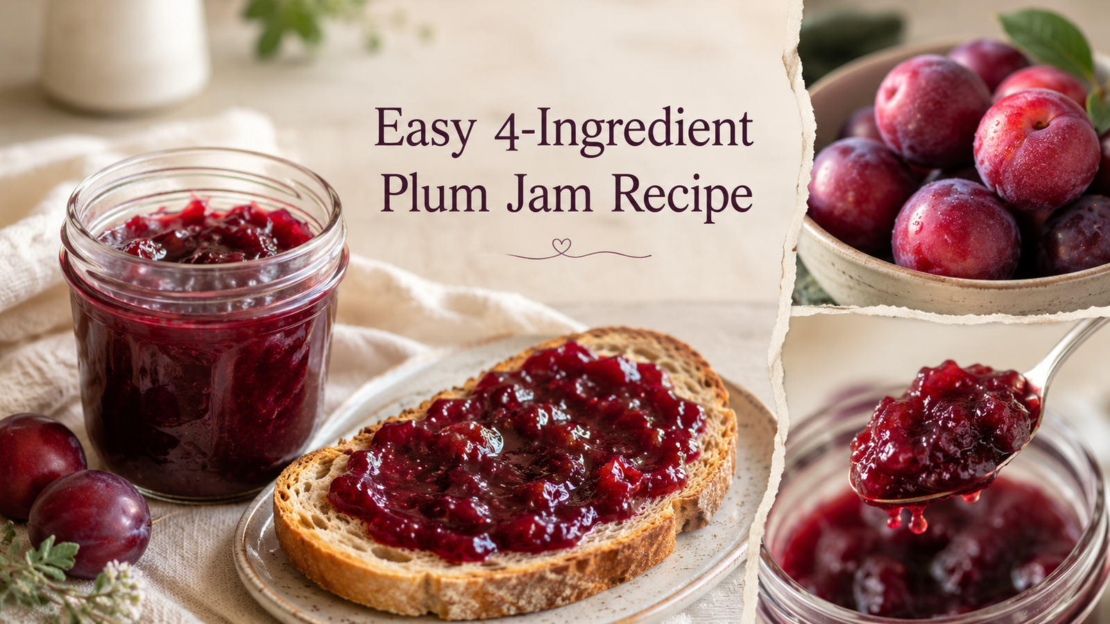 Plum Jam Recipe
