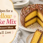 Recipes for a Yellow Cake Mix