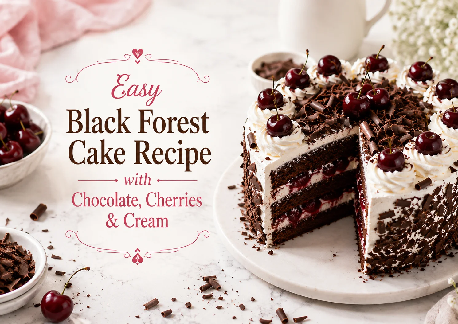 black forest cake recipe 5