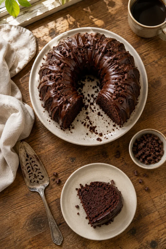 chocolate Bundt cake recipe
