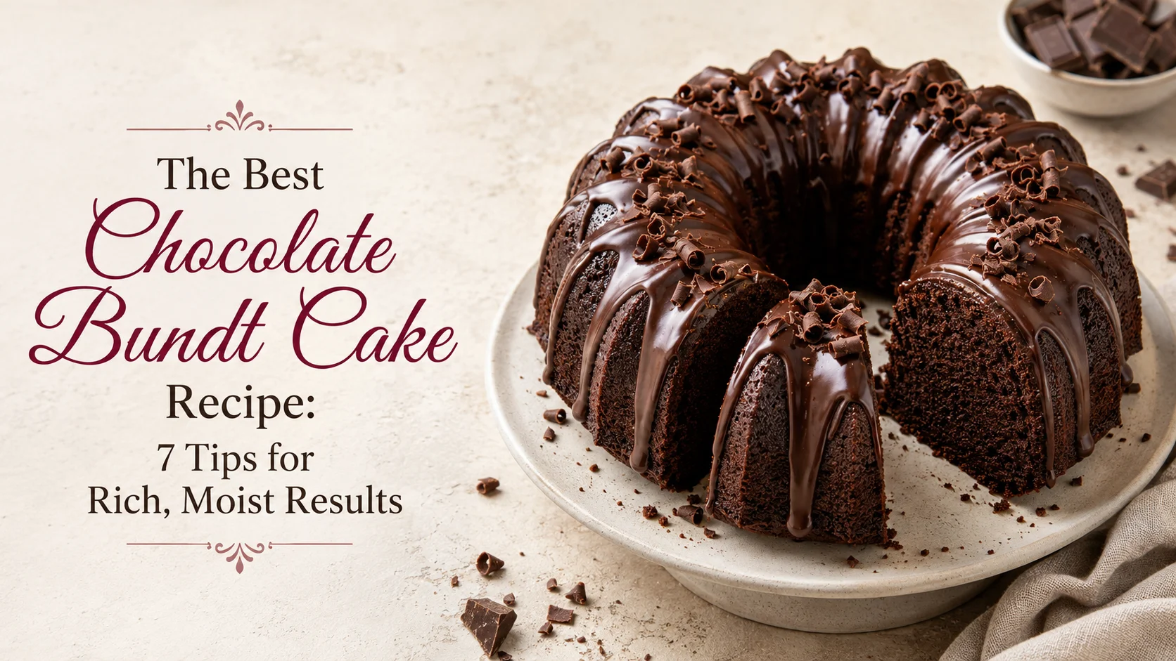 chocolate Bundt cake recipe