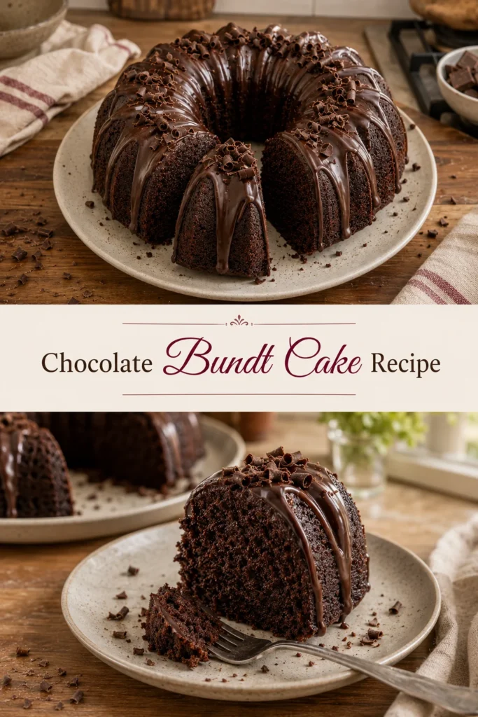 chocolate Bundt cake recipe