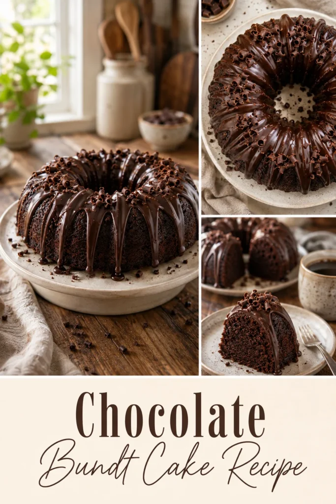 chocolate Bundt cake recipe