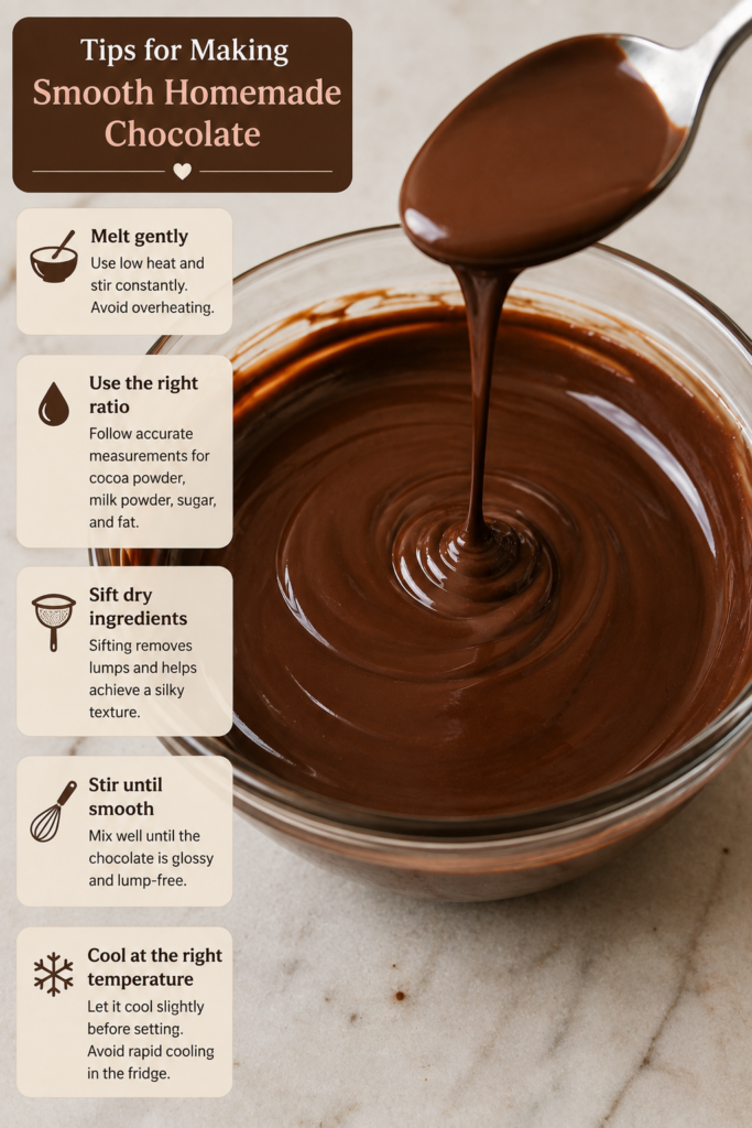 How to Make Chocolate with Cocoa Powder and Milk Powder