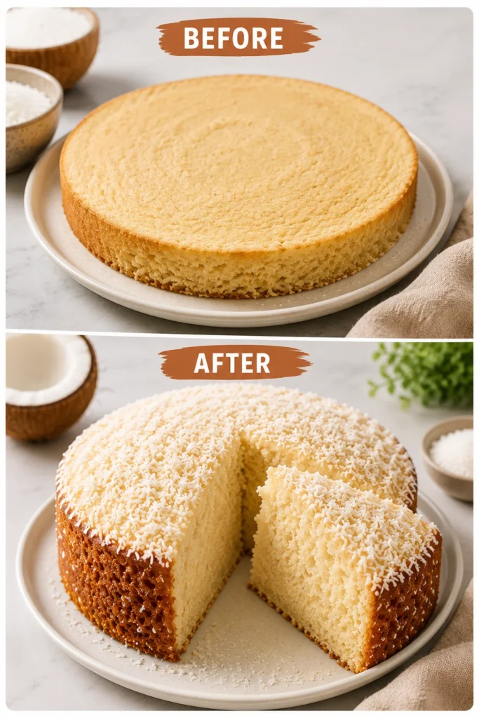 Easy Coconut Cake Self Raising