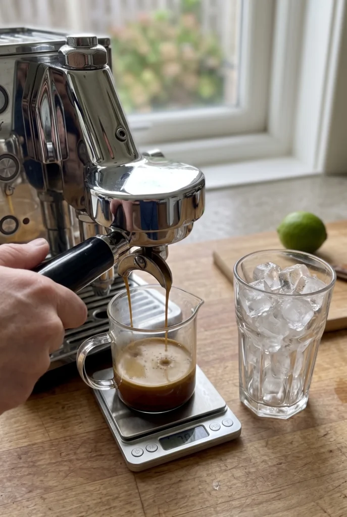 Cold Americano Coffee